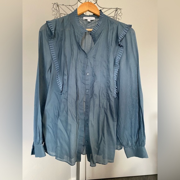 Witchery 💯% cotton blouse - Picture 2 of 8